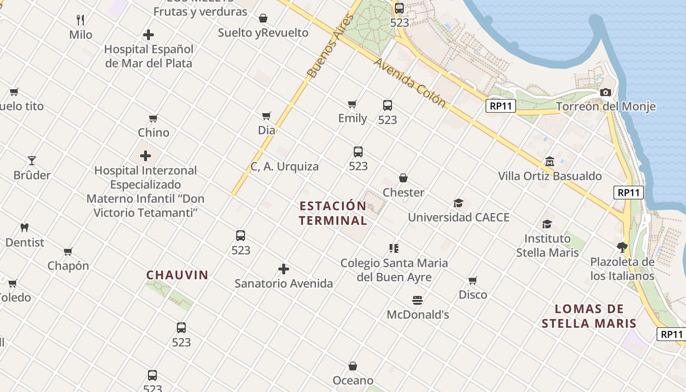 map